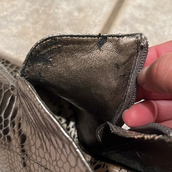 Silver Sam Edelman booties, Size 9.5 - Picture 8 of 10